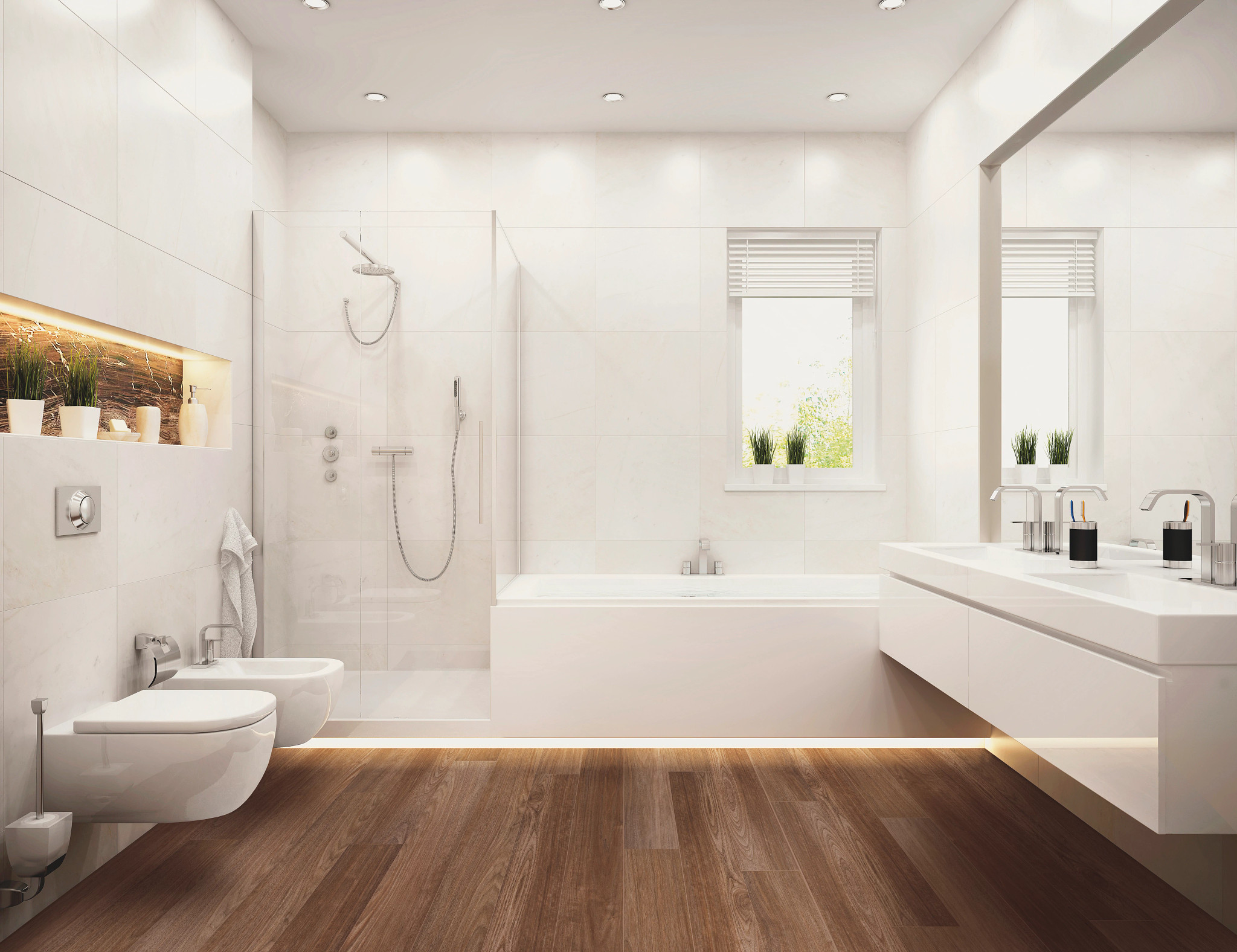 bathroom modern bathroom with bidet and shower tub combo